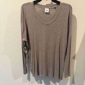 Cabi Heather Taupe Serenity Tee